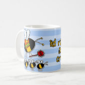 bijengrenswachter koffiemok (Voorkant links)