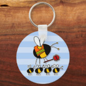 bijengrenswachter sleutelhanger (Voorkant)