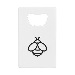 bijenhommel Schattige insect Kredietkaart Flessenopener