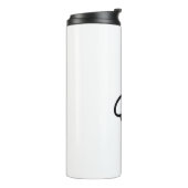 bijenhommel Schattige insect Thermosbeker (Gedraaid links)