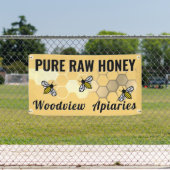 Bijenhoning Markt Bord Bijenhoningraat Pure Ruwe H Spandoek (Insitu)