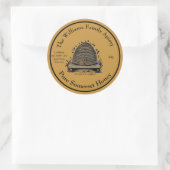 Bijenhoning Pot Imkerij Label | Engelse Honing (Tas)