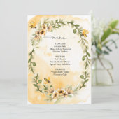 bijenhoningbijenbloem menu (Staand voorkant)