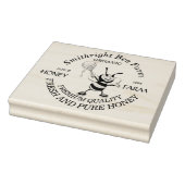 Bijenhoningkweker Gepersonaliseerd Rubberstempel (Stempel)