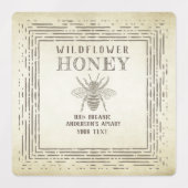  bijenhoningpot labels (Design 1)