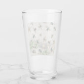 Bijenhoningwerker Queen Bees Antiek Glas (Achterkant)