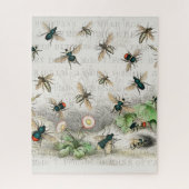 Bijenhoningwerker Queen Bees Antiek Legpuzzel (Verticaal)