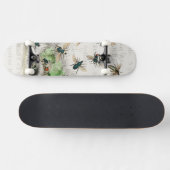 Bijenhoningwerker Queen Bees Antiek Skateboard (Horizontaal)