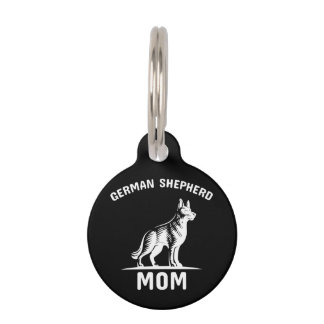 Bijenhouder Art German Shepherd mama Huisdierpenning