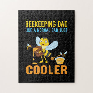 Bijenhouder Kunstbijen houden papa Legpuzzel
