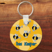 bijenhouder sleutelhanger (Voorkant)