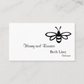 Bijenhouderij Visitekaartje (Voorkant)