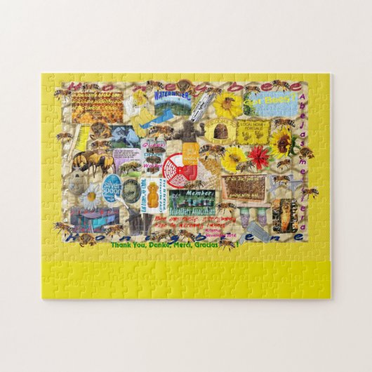 Bijenhouders-puzzel Legpuzzel (Horizontaal)