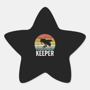 Bijenhouderscadeau   Grappige bijenliefhebber cade Ster Sticker
