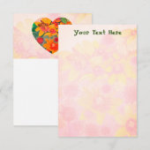 Bijenhuwelijk RSVP Kaartje (Voorkant / Achterkant)