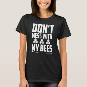Bijenimkerij honing van bijenteelt is niet minder t-shirt