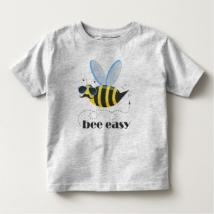 Bijenkarakter met snor zonnebril Bee Easy Kinder Shirts