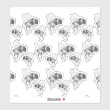 Bijenknieën in zwart-wit