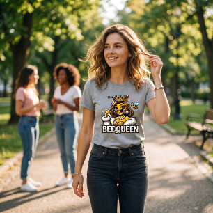 bijenkoningin Glamoureuze Royal Honeybee Art Tri-Blend Shirt
