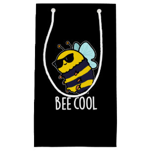 Bijenkool Funny Insect Bee Pun Dark BG Klein Cadeauzakje