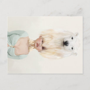 bijenkorf briefkaart