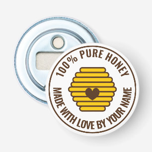 Bijenkorf honingraat tekening opener voor imker