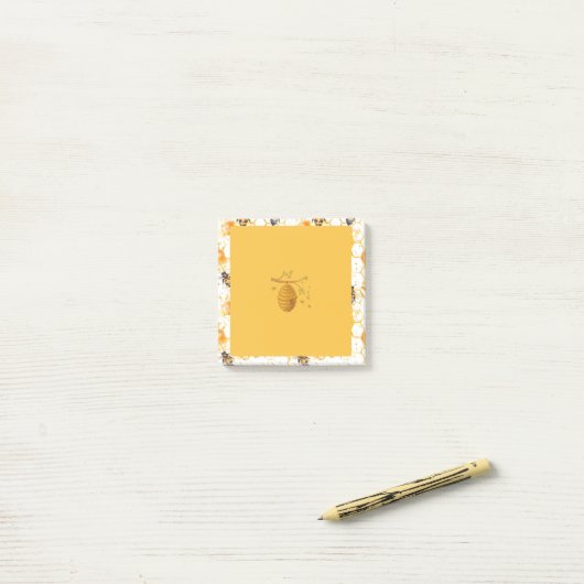 bijenkorf post-it® notes (Op bureau)