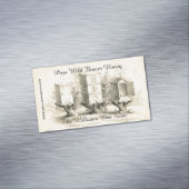  bijenkorven Aangepaste zakelijke magneet (Voorbeeld)