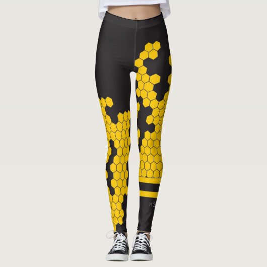 Bijenkorven Leggings (Voorkant)