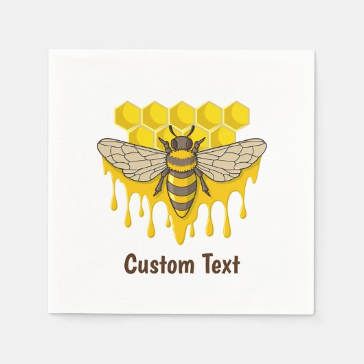 Bijenkuif Servet (Voorkant)