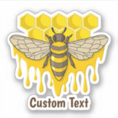 Bijenkuif Sticker (Voorkant)