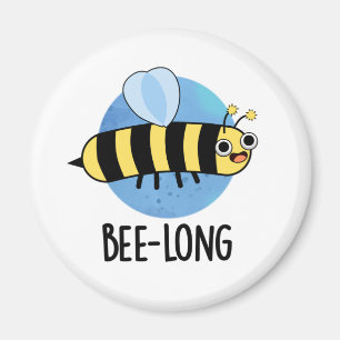 Bijenlange Funny Long Insect Bee Pun Magneet