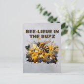 Bijenleven Briefkaart (Staand voorkant)