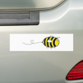 Bijenlijn Bumpersticker (Op auto)