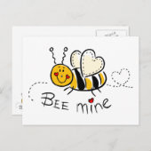 bijenmijn briefkaart (Voorkant / Achterkant)