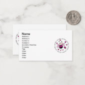 Bijenmijn-Valentijn Notitiekaartje (Voorkant / Achterkant in situ)