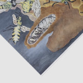 bijenpapier tissuepapier (Detail)