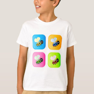 Bijenpictogrammen T-shirt