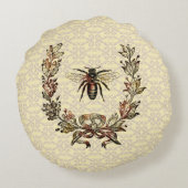  bijenpoot rond kussen (Achterkant)