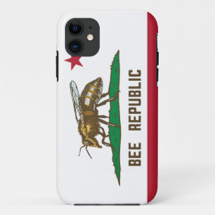 Bijenrepubliek Vlag iPhone 11 Hoesje