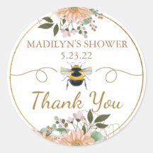 Bijenroze Floral Vrijgezellenfeest Dank je wel