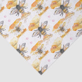 Bijensoort - Bee Happy Tissuepapier (Detail)