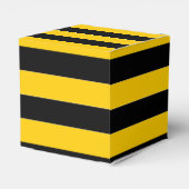 bijenstrepen bedankdoosjes (Achterkant)