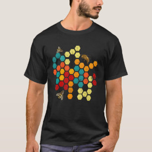 Bijenteelt Apiaristisch bijennetje T-shirt
