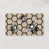 Bijenteelt Appiary Fresh Honey Visitekaartje (Achterkant)