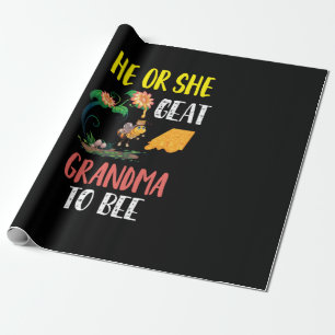 Bijenteelt art grote grootmachten tot bijen 2 cadeaupapier