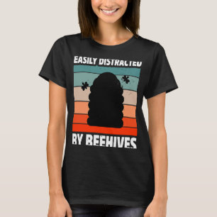 Bijenteelt Bijen honingraat Bijen T-shirt