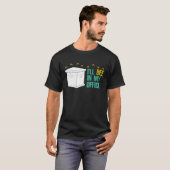 Bijenteelt bijenhouder bij in mijn Kantoor T-shirt (Voorkant volledig)