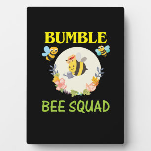 Bijenteelt   Bumble Bee Squad Fotoplaat