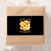 Bijenteelt | De bijenteler zal bij mijn collega's  Etiket (Insitu)